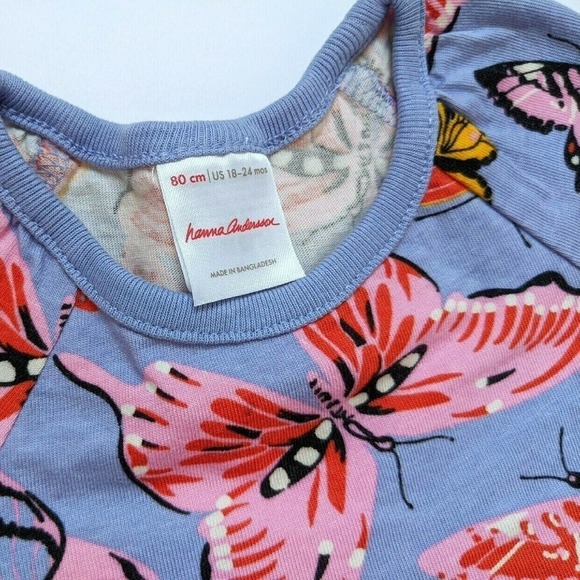 New Hanna Andersson 24 Months Butterfly Top Dress Tunic - Picture 3 of 3